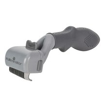 FURminator 조절 가능한 디매팅 도구 강아지용 표준, gray
