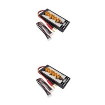 밸런스 드론 카 배터리 보트 모터 RC 충전기 XT60 XT30 T-플러그 병렬 LIPO 충전 보드 2-6S ISDT Q6 T6 Lite PL6 PL8 IMAX B6 B6AC B, 2PCS XT60 Banana