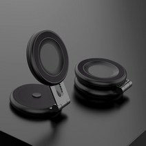 테슬라 맥세이프 거치대 모델3/Y 모니터 노트북 사이드 아이폰 12/13 거치대, 블랙