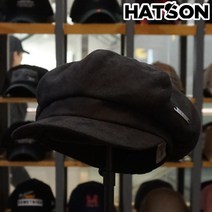 [햇츠온]J5MG318BK Mr.Real GoodMan 브랜드 남자 여자 카스케트 팔각모 빵모자 스웨이드 헌팅캡 모자 AD