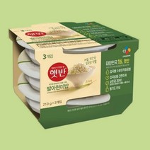 CJ 햇반 발아현미밥 210g x 3개입