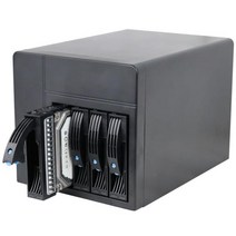 NAS 미니 ITX 4베이 나스 개인서버 사무 하드 구축, C.공식 기본+200W 전원