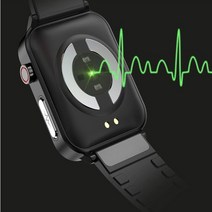 보조의료기 수준의 2021년 최신형 스마트워치 - 온도 ECG 심박 혈압 산소농도 측정