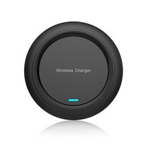 파워딜 고속 무선 충전기 패드 삼성 갤럭시 S8 엣지 + 노트 5 4 용, 02 Black