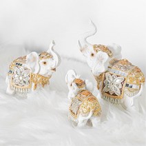 침실꾸미기 화이트 큐빅 코끼리인형 3p 친구선물 공간연출 파티룸, 소(3P세트), 소(3P세트)