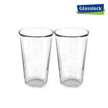 글라스락 강화유리컵+유리잔 2p 세트, 1개, 19. 글라스락 에코 텀블러 380 2p