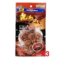 도기맨 비프버거 70g 반려견 소고기 닭고기 간식X3, 1