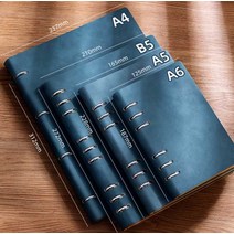 북바인딩재료 바인더 빈티지 핸드메이드 가죽다이어리 키트, B5 핑크 + 추가 내지