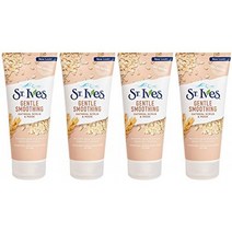 St. Ives Smooth & Nourished Scrub & Mask 오트밀 6 온스 (4 팩)
