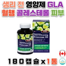 생리 PMS 피부 개선 달맞이꽂 GLA 콜레스테롤 항산화 여자 여성 중년 비타민E 오메가6 불포화지방산 월경 전 후 혈행개선 달맞이꽂종자유 감마리놀렌산 영양제 LDL HDL 식약처