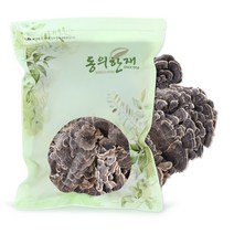 동의한재 자연산 국산 운지버섯 구름버섯 1kg (500g x 2개), 1세트