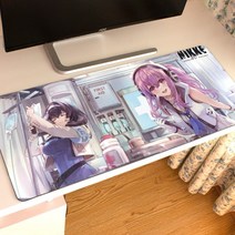 승리의 여신 Nikke 게임 승리의 여신 니케 캐릭터 굿즈 마우스패드 장패드II, 1000x400mm, 3mm, AS