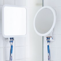 갓리빙 특가! 안티포그 필름+미러 (김서림방지 거울), 안티포그 필름 + 미러(원형) 1개