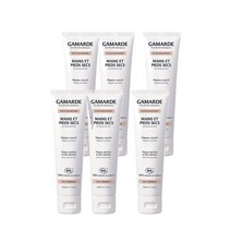 손발 영양크림 Gamarde Nutrition Intense Mains Et Pieds Secs 100g, 6팩