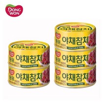 동원 야채참치 100g, 5개