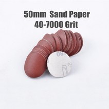 연마 도구 샌더 디스크 10 개 40-7000 그릿 50mm 2 인치 샌딩 샌드페이퍼 연마 도구, 600