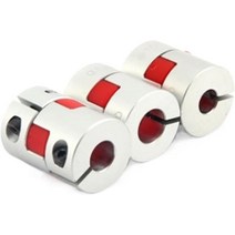알루미늄 리지드 샤프트 커플링 1 pc D20L25 매화 플렉시블 꽃 모터 커넥터, 23 6mmX 8mm