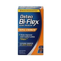 Glucosamine 조인트서포트 보스웰리아 MSM Triple Strength by Osteo Bi-Flex w/ Vitamin C 120 정, 120 Count (Pack of 1)