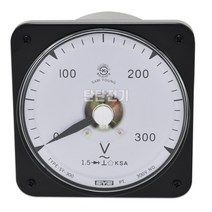 SY-300 AC 300V V메타 아날로그메타 전압계 광각형 교류 전압 삼영전기, 1개입