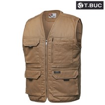 추동 TC-501(BR) 공구 포켓 면 패딩 조끼 용접현장 공구조끼로 착용 가능 다용도 공구 주머니 티뷰크, TC-501(BR) XL