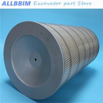 볼보 굴삭기 포크레인 굴착기 11110175 AF25748 P778905 용 볼보 에어 필터 굴삭기 엘리먼트 고, 한개옵션0
