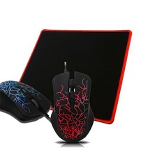 PGM*^몰DDZONE DM-G3 게이밍마우스 + 패드 포함 멋진 디자인 게임 고급 게이머 게임용 유선**췤pgm, a^*옵션없슴, a^*옵션없슴