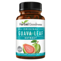 구아바 잎 추출물 미국정품 700mg 60 캡슐 GUAVA LEAF EXTRACT, 1개, 기본
