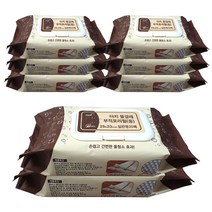 엘이케이 가원모닝필 터치 물걸레 부직포 리필(중)25매 마대걸레 리필, 8개