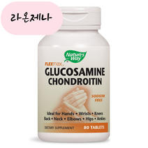 네이쳐스웨이 글루코사민 콘드로이틴 타블렛, 80개입 × 1개, 1개, 80정