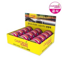 캘리포니아센트 고체형 차량 또는 실내방향제 12입 선물세트, 14. 후레쉬 린넨향 12개