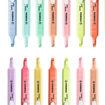 스타빌로 스윙쿨 형광펜 파스텔, 형광펜 스윙쿨 파스텔, 112 브리지 블루(신상)