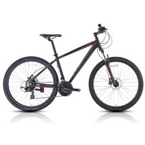 아메리칸이글 AE2000 시마노21단 유압식 입문용 27.5인치 MTB자전거, 무광블랙, 95%조립시, 15인치