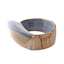 아기 애기 영아 베이비 힙시트 애기띠 아기띠 Baby Waist Stool Walkers Sling Hold Belt Backpack Hipseat Kids Infant Hip S, [02] khaki