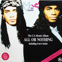 중고LP) Milli Vanilli All Or Nothing - The U.S.-Remix Album