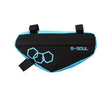 산악자전거 하드케이스 삼각가방 로드카 공구가방 자전거 헤드레스트 가방 상관가방 라이딩장비 부품, 18.5*13.5*5.4cm, 블루