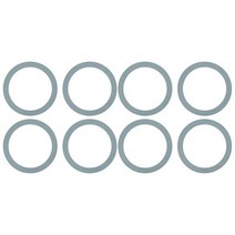 Oster 및 오스테라이저 블렌더 모델용 8 팩 개스킷 씰 프리미엄 교체 부품 O-개스킷 고무