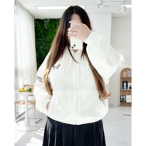(66-100)비야 완전예쁜 나비 후드집업 빅사이즈 점퍼