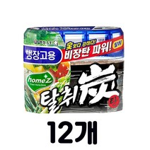 홈즈 탈취탄 양문형 냉장고용 본품, 140g, 12개