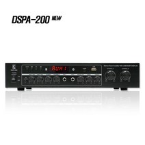 K-SORI 방송용앰프 2채널 미니앰프 DSPA200, DSPA-200