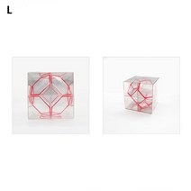 [∂LL7] 절단면큐브(10인용) 주령구원리 도형학습 도구 용완구 정다면체 전개도 수학교구 배우기_h§eEA, §본상품§e