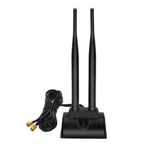 wifi 와이파이 듀얼 안테나 공유기 연장선, 안테나 베이스 (안테나 포함X), 2m