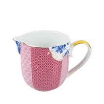 Pip studio 네덜란드 멀티 로얄 플라워 밀크티잔 꽃 무늬 찻잔 유럽 커피잔 특이한, 밀크탱크/260ml, 1개