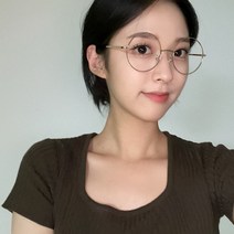 소다몬 메탈 안경테 블루라이트 차단 안경 근적외선 변색 청광차단 동그리 원형 남자 여자 패션 보안경