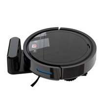 로봇 진공 청소기 자동 충전 앱 와이파이 제어 2500Pa 흡입 U 모양 계획 저소음 2500mAH 안티 드롭 원 클릭 시작, [05] JP, [02] Sweeper black