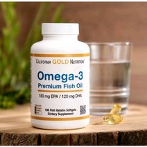 아이허브 CGN 오메가3 피쉬 오일 EPA 180mg / DHA 120mg 100정, 1+1(2개), 2개