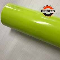 수전사필름 자동차 랩핑지 10/20/30/40/50x152cm 오렌지 광택 비닐 필름 스티커 블루 그린 그레이 랩 호일, 16 Light Green_01 10X152CM