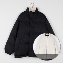 퍼니걸스 1564 포근한 리버시블 패딩 (양면착용) 여성의류