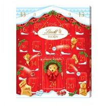 Lindt 린트 테디 초콜릿 어드벤트 캘린더 250g Teddy Adorable Advent Calendar, 테디베어 어드벤트 캘린더 250g