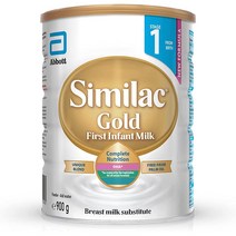 Similac 골드 팜오일 프리 첫 번째 신생아용 분유 씨밀락 영국분유직구 900g, 7묶음