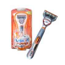 MDS9445 질레트 퓨전파워면도기(전동면도기)/5중날면도기 면도기/면도날/휴대용면도기/여행용면도기, 1개